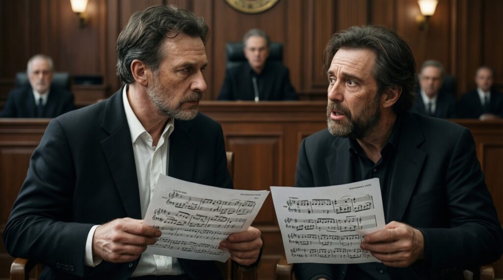 Громкие судебные дела в музыке: авторские права, плагиат и разбор кейсов - иллюстрация