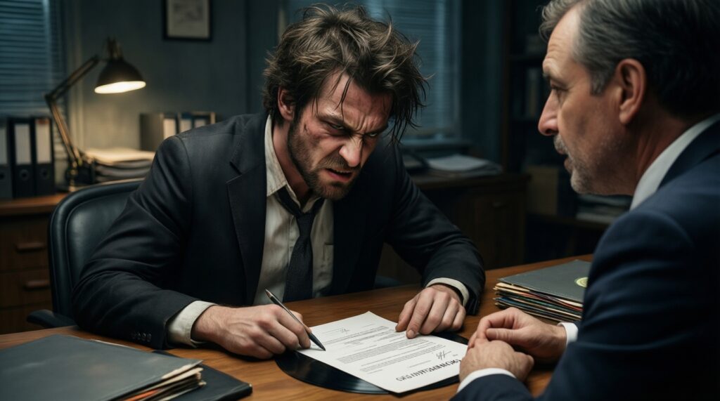 Конфликты с лейблами: почему артисты уходят и чем это заканчивается - иллюстрация