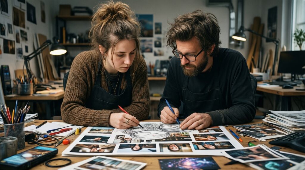 Громкие коллаборации года: почему звёзды объединяются именно сейчас - иллюстрация