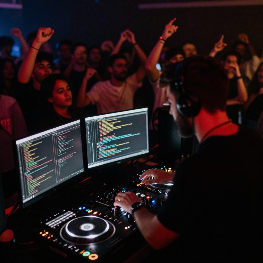 Dj_dave превращает программный код в танцевальную музыку и открывает творчество слушателям